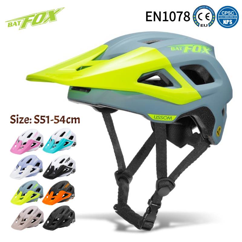 Youth Cycling Gear - Велосипедный шлем BATFOX, размер S (51-54