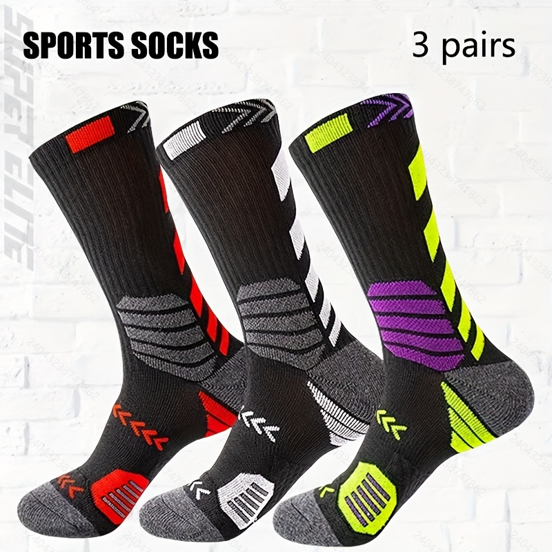 Cycling Gear For Men - Дышащие компрессионные носки из сетчатой ткани,