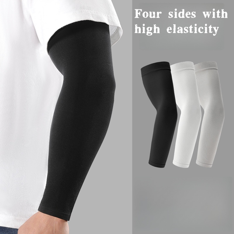 Cycling Gear For Men - 2 шт. рукавов-накладок из ледяного шелка,