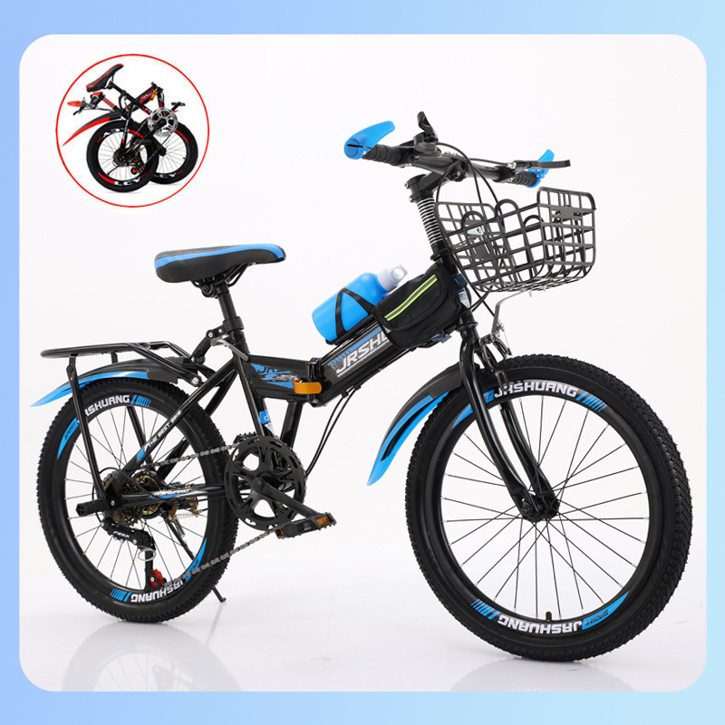 Cycling Gear Inches - Складной детский горный велосипед 18/20/22/24 дюйма