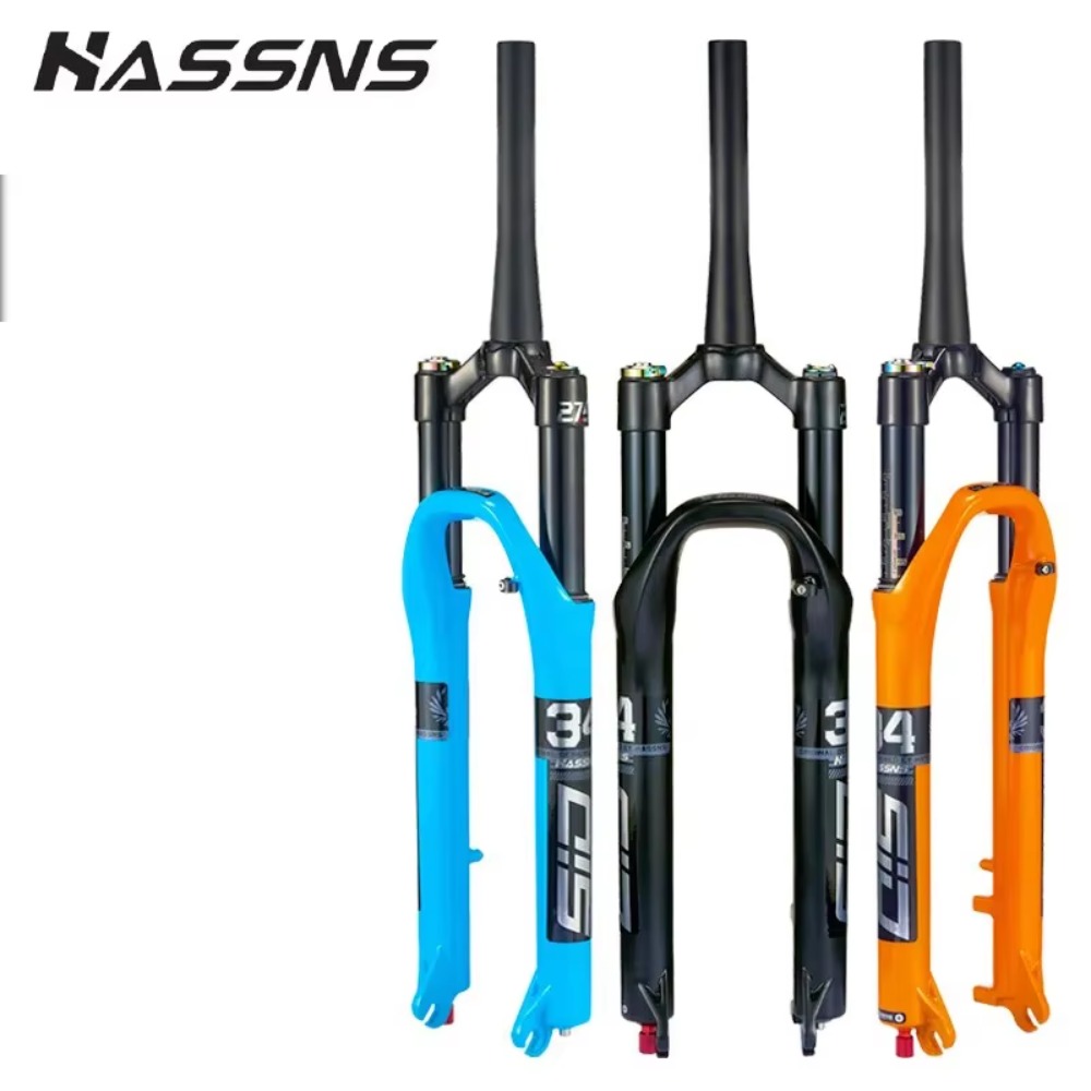 Cycling Gear Inches - Велосипедная вилка HASSNS MTB с амортизацией