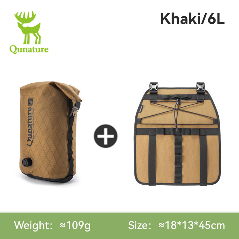 Cycling Gear Bag - Qunature 6/12L Байкпакинг: лёгкий подвесной водонепроницаемый