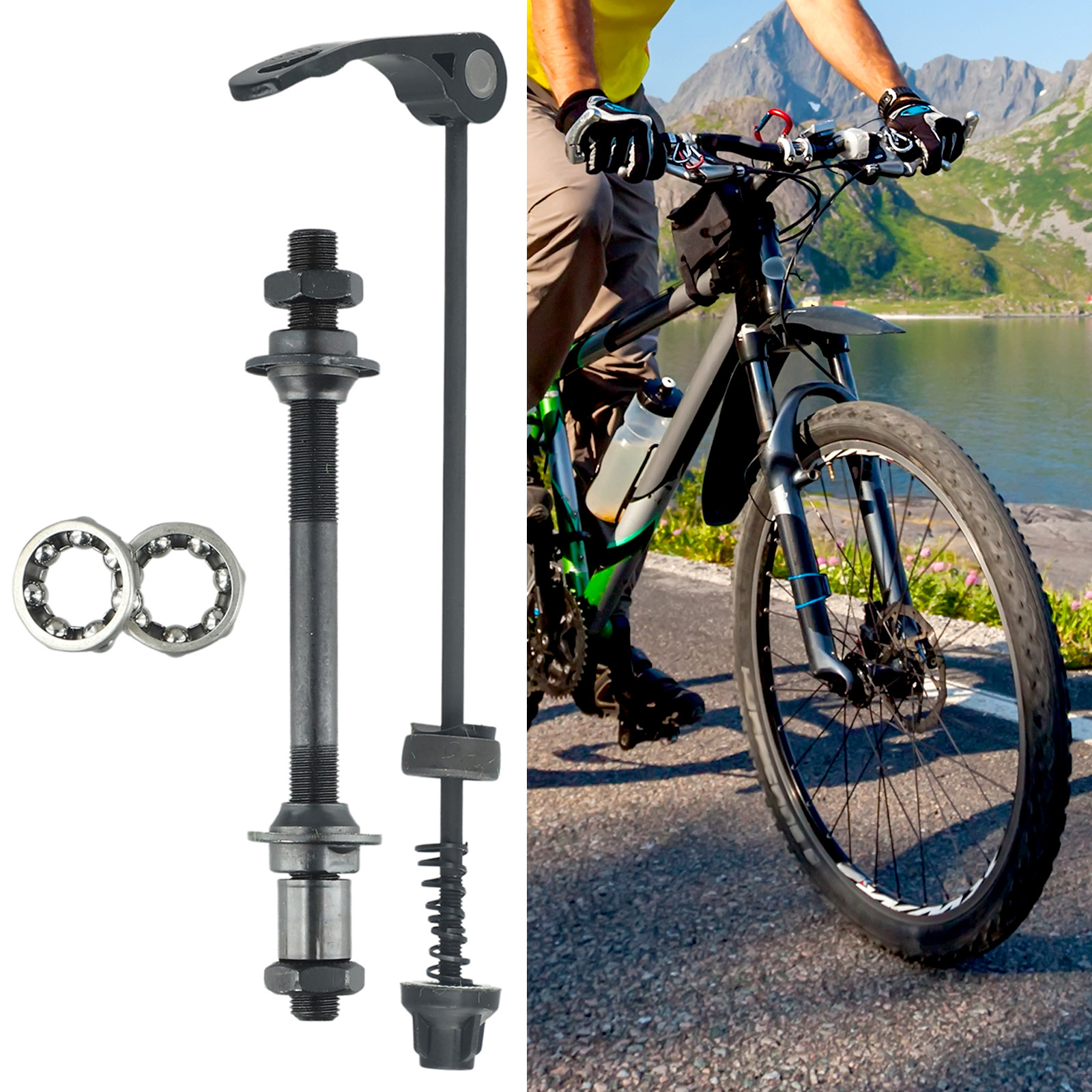 Quick Release Skewer - Комплект быстросъемных осей для MTB велосипедов