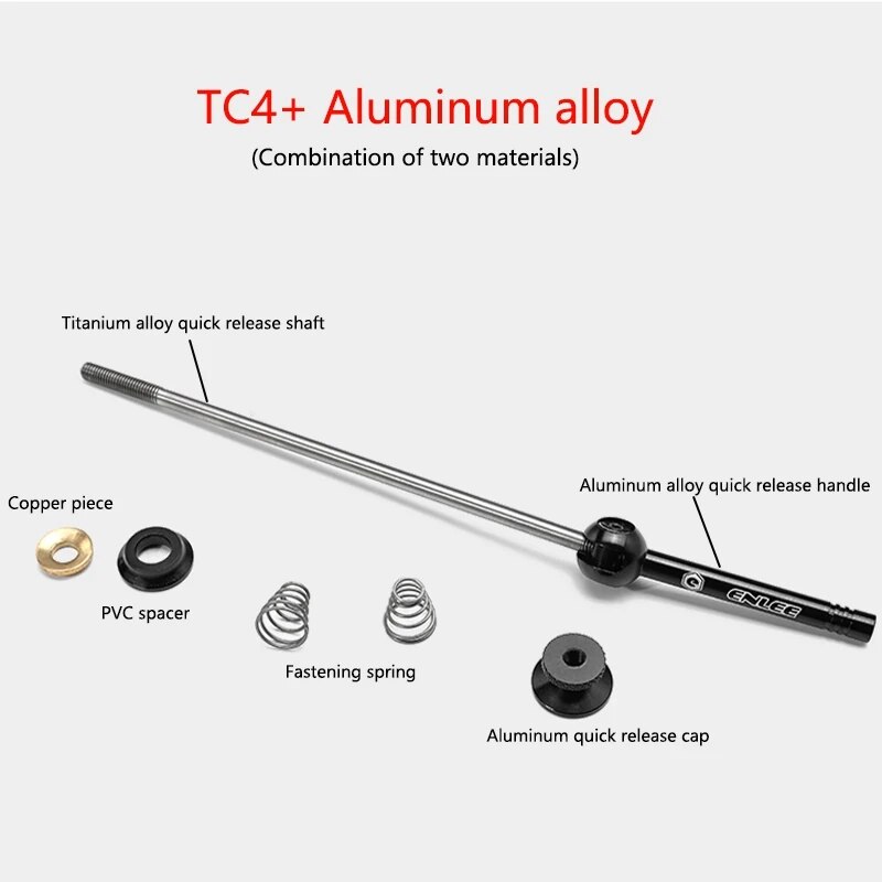 ENLEE Titanium Ti Skewer QR Ве – обзор и цена Quick Release Skewer