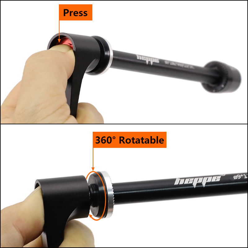 HEPPE Велосипедная сквозная ос – обзор и цена Quick Release Skewer