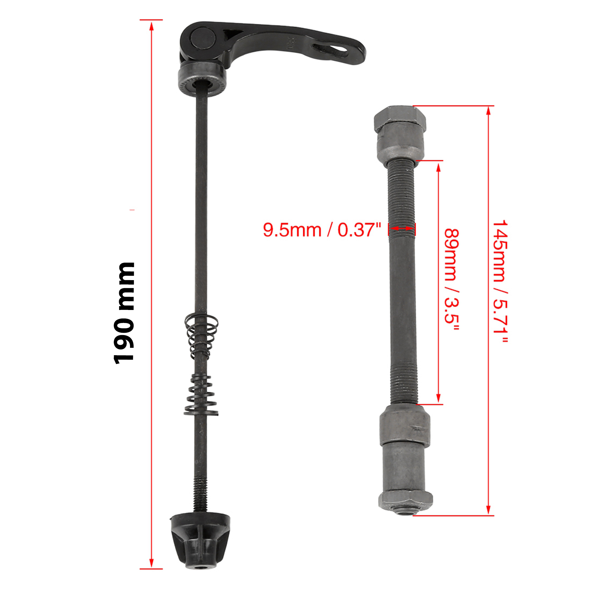 X Autohaux 1 компл. 9,5 мм вел – обзор и цена Quick Release Skewer