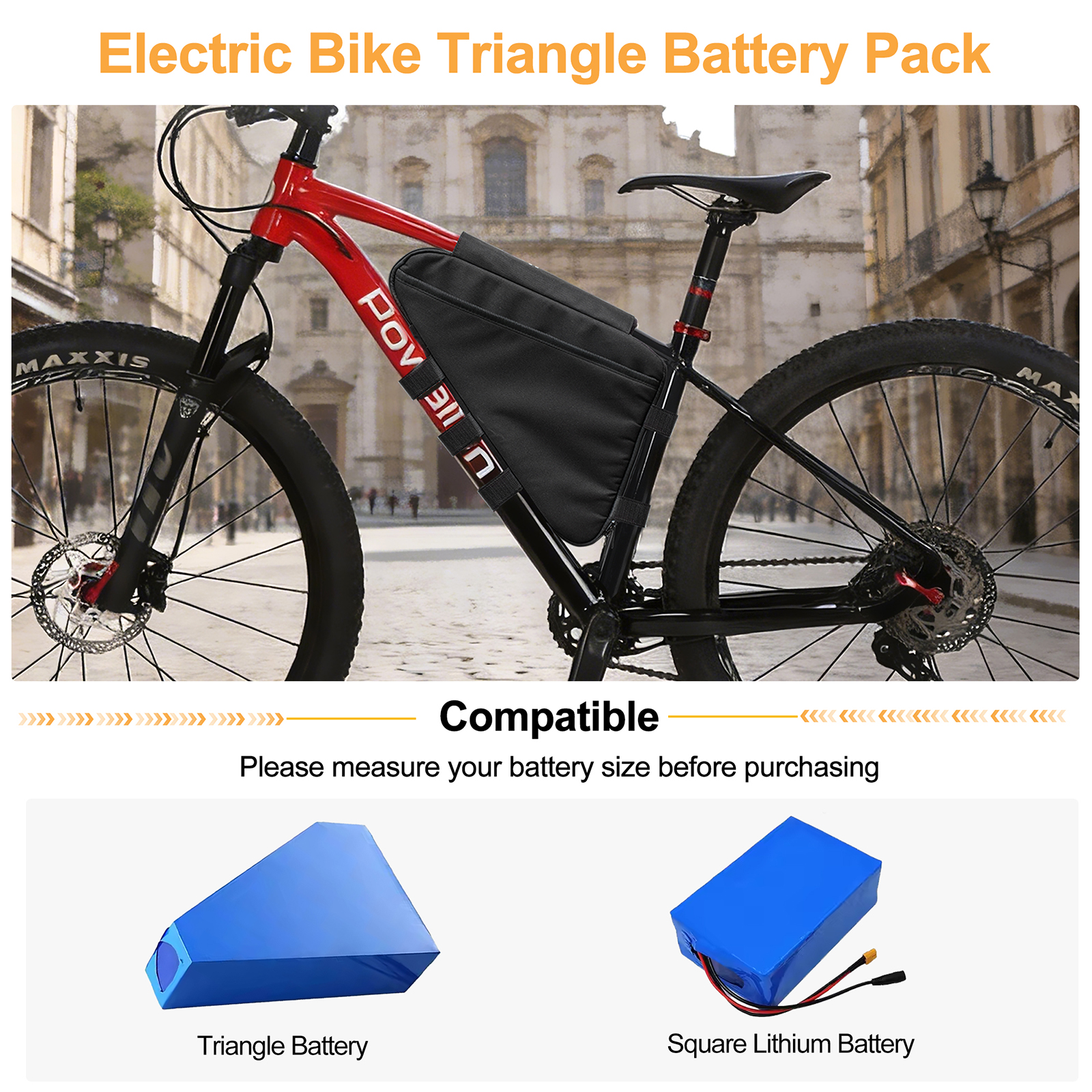 Водонепроницаемая треугольная  – обзор и цена Cycling Gear Bag