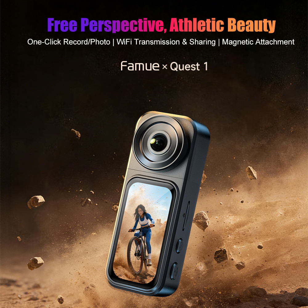 Экшн-камера Famue Quest 1 с вр – обзор и цена Cycling Gear Inches
