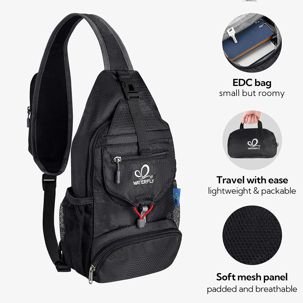 Нагрудная сумка WATERFLY, мале – обзор и цена Cycling Gear Bag