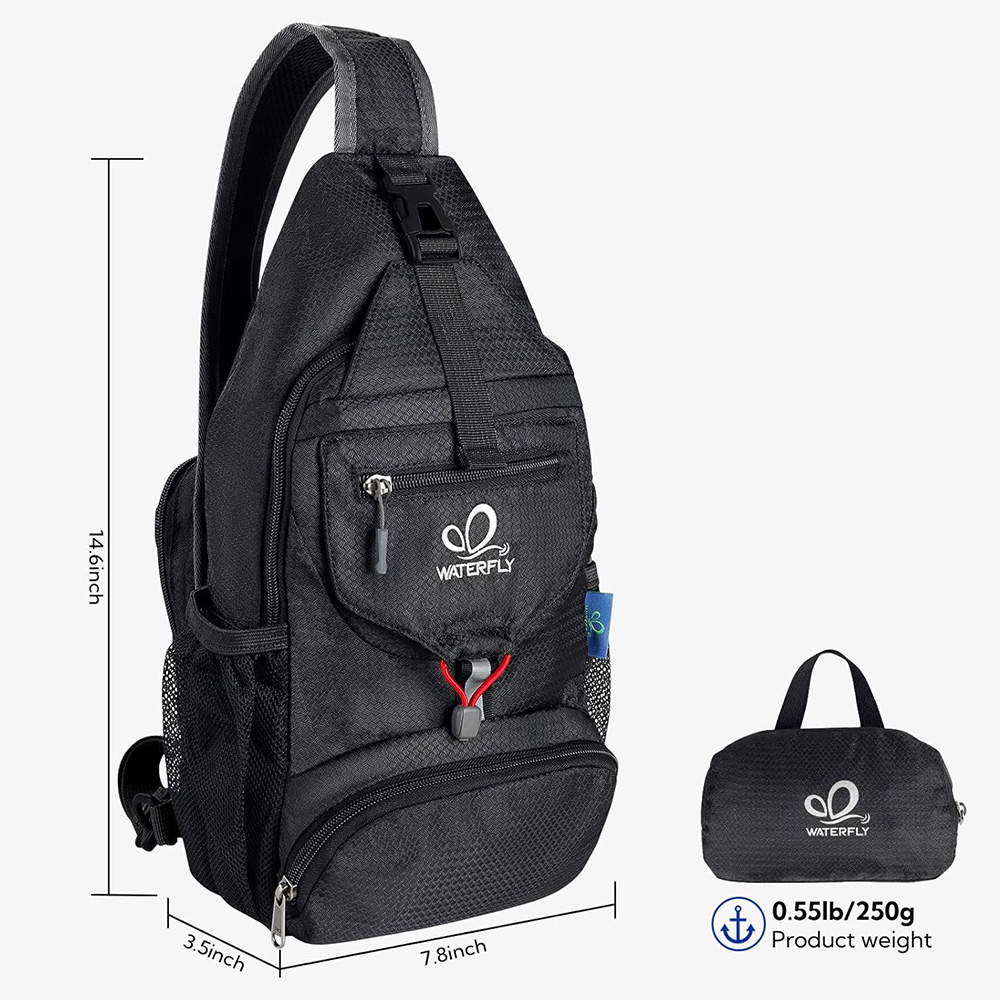 Нагрудная сумка WATERFLY, мале – обзор и цена Cycling Gear Bag